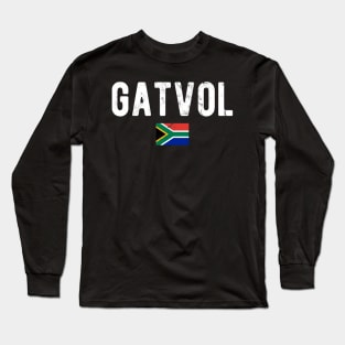 Gatvol 2021 Fed Up South Africa Flag Long Sleeve T-Shirt